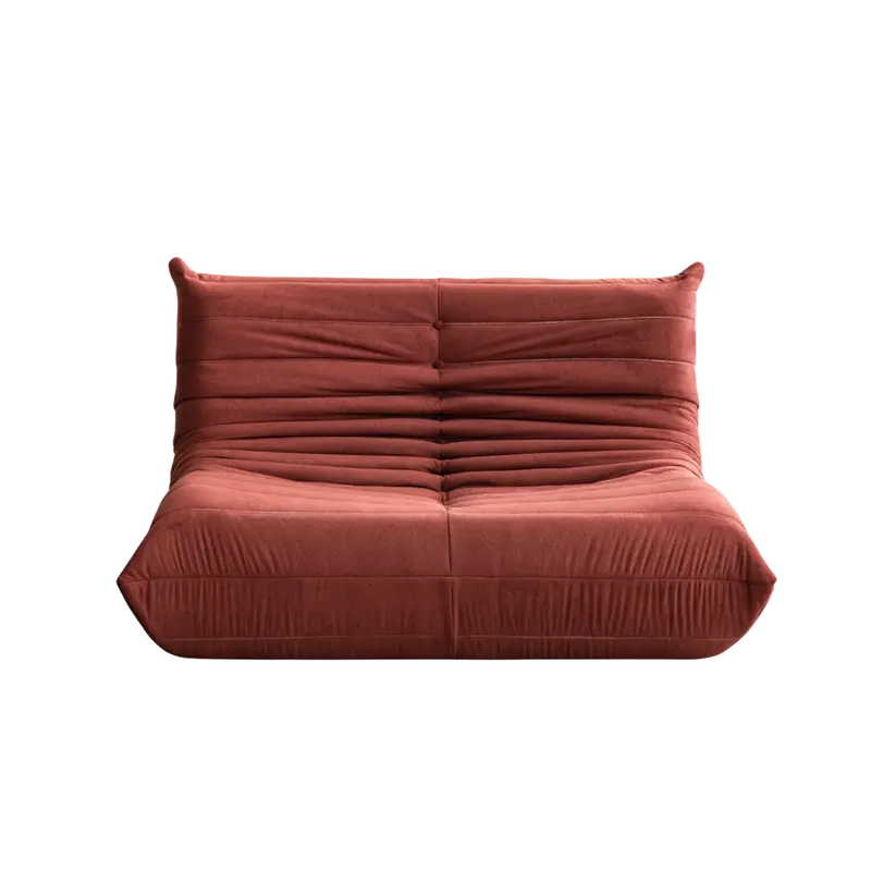 Home Basics 2-Seater Compressed Floor Sofa – Vibrant Color Options 1