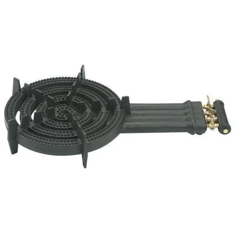 Home Basics Four-Ring Cast Iron Cooktop – Single-Burner Stove (2 Units) 1
