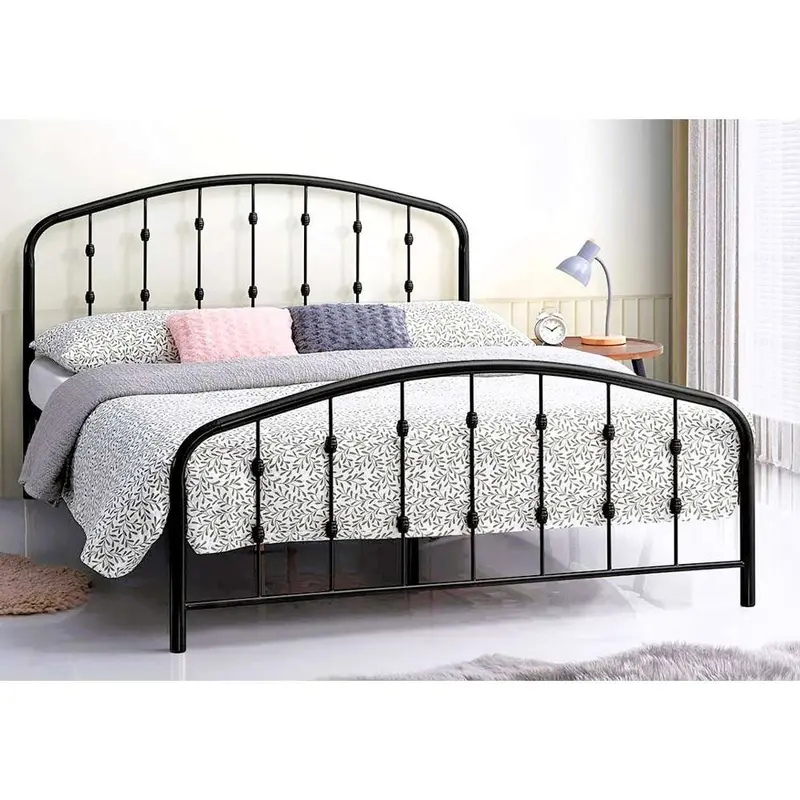 Home Basics Mozart Black Metal Single Bed Frame 1