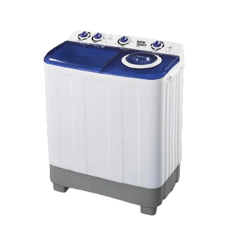 Home Basics Twin-Tub Washing Machine – 10 Kg Capacity With Drain Pump 1