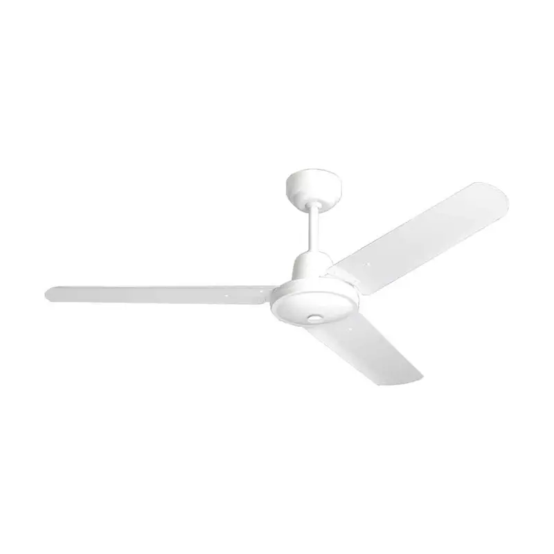 Hpm 48-Inch Ceiling Fan – White Aluminum Blades, 60W Motor 1