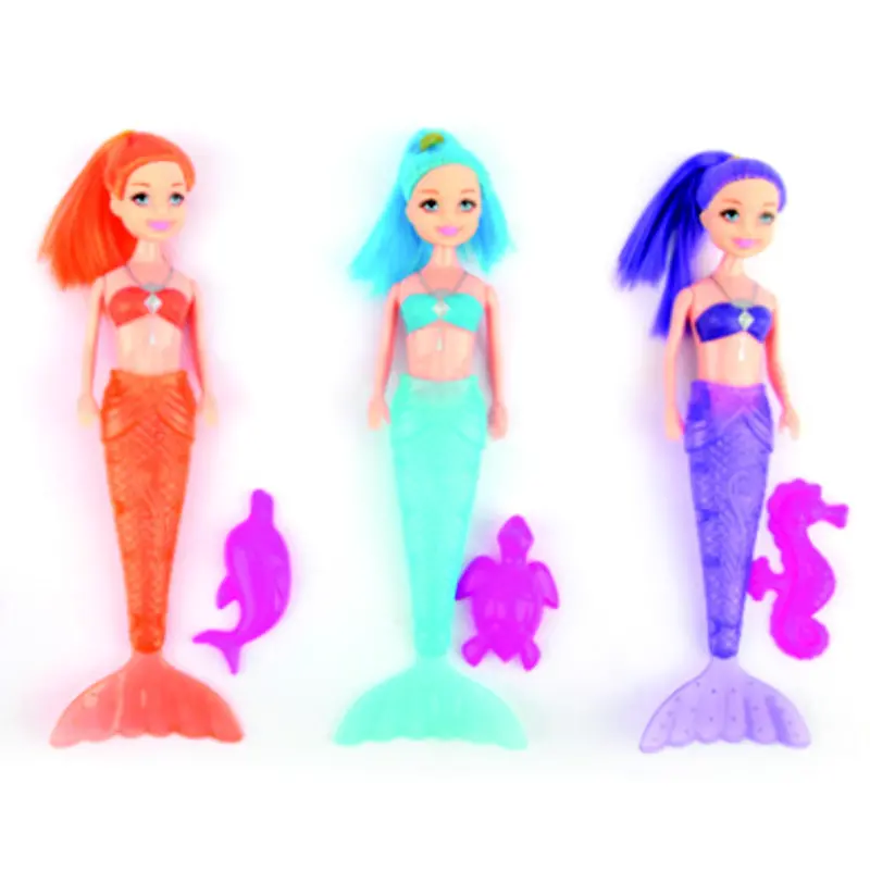 Huada Light-Up Mermaid Toy – 19.5-Inch Interactive Figure 1