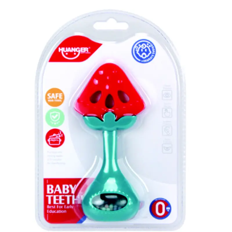 Huada Silicone Baby Teether — Bpa-Free Soothing Chew Toy 1