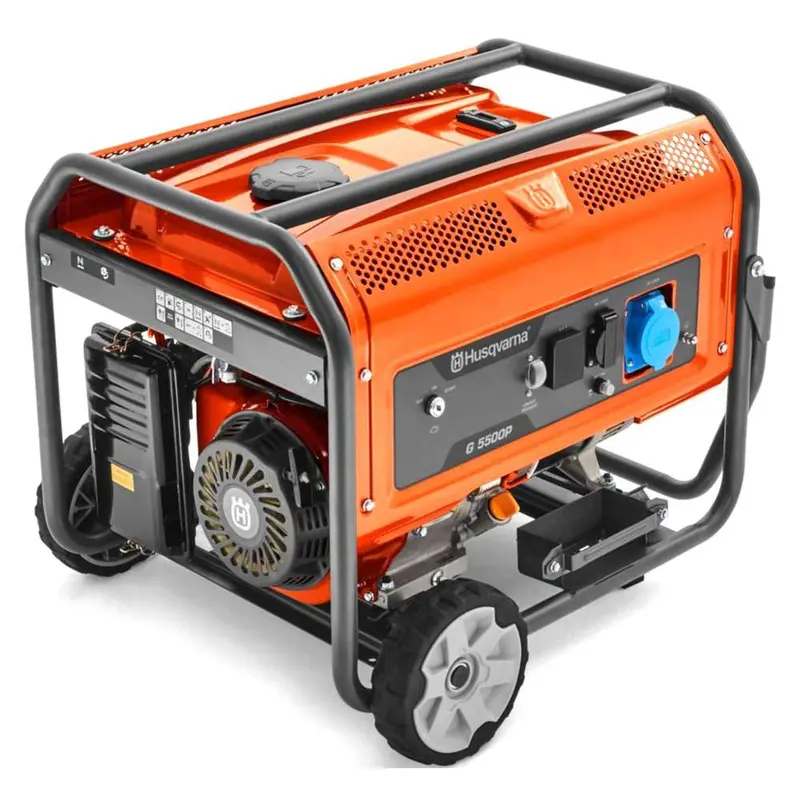 Husqvarna G5500P Portable Generator – 5.5Kva, Single-Phase Petrol-Powered 1