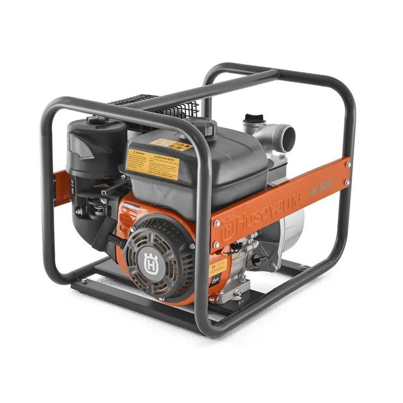 Husqvarna W50P Petrol Water Pump – 5.0 Hp, 2-Inch Inlet/Outlet 1