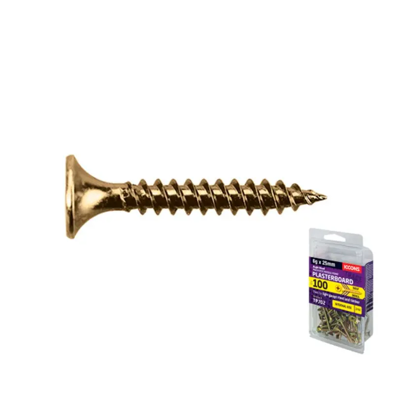 Iccons 6G X 32Mm Gyprock Self-Drilling Screws – 100-Pack 1