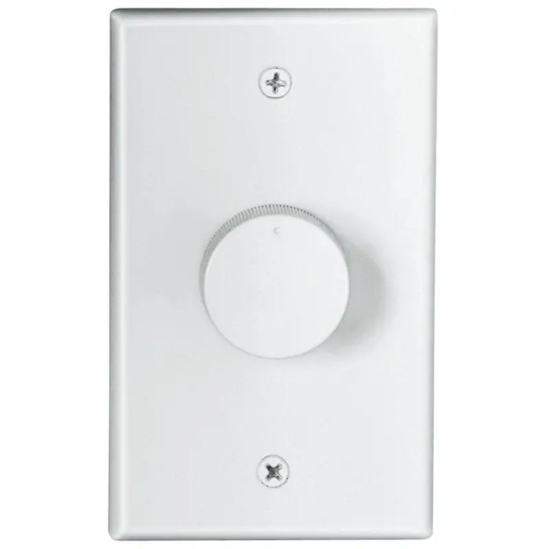 In-Wall Stereo Volume Control – Single-Gang Rotary Attenuator 1