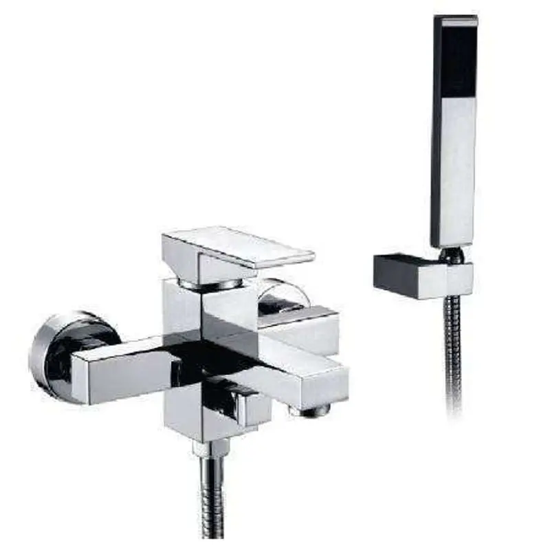 Inox Fabia Dual-Function Bath & Handheld Shower Set – Cp Coated 1
