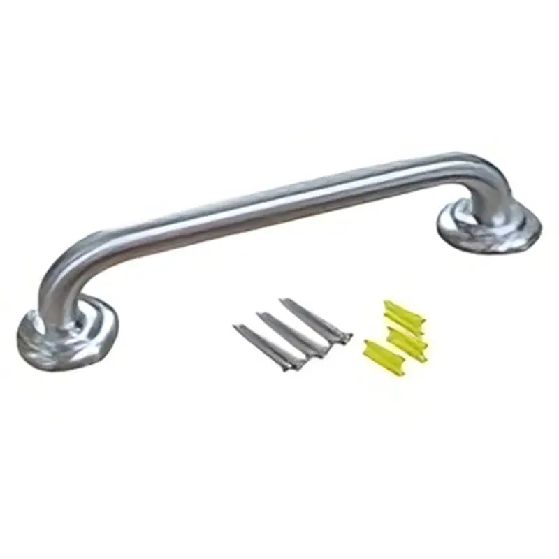Inox Short-Duty Grab Rail – 305 Mm × 25 Mm, Ada-Compliant Support 1