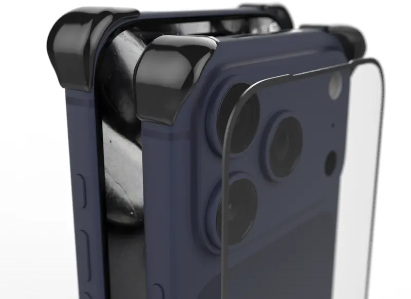 Iphone 17 Pro/Pro Max Protection Set – Fusion Case And Glass Screen Protector 1