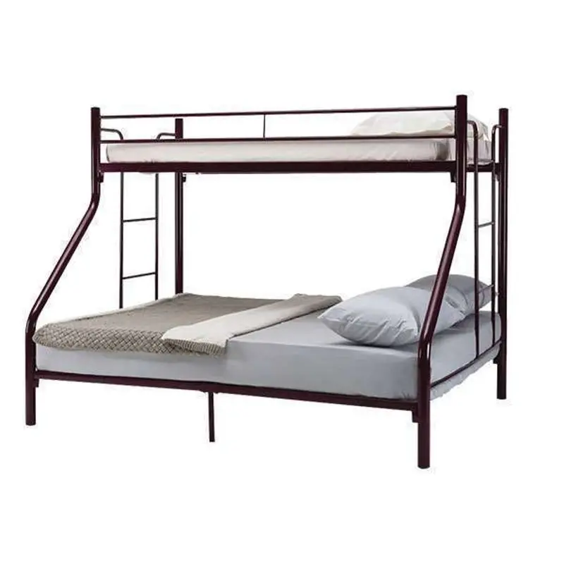 Ivan Weston Maroon Bunk Bed – Twin-Over-Twin, 343.5 X 248.9 X 242Cm 1