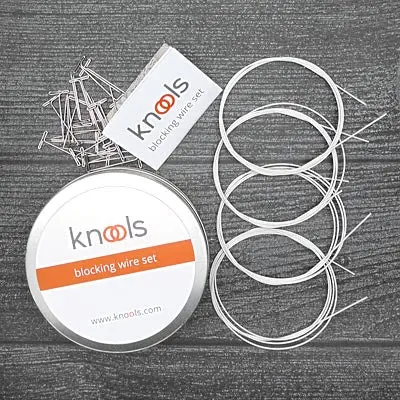 Knools Blocking Wire Kit For Knitters 1