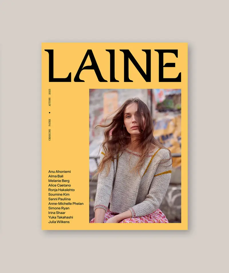 Laine Magazine Vol. 26: Crossing Paths – Contemporary Knit & Craft Journal 1