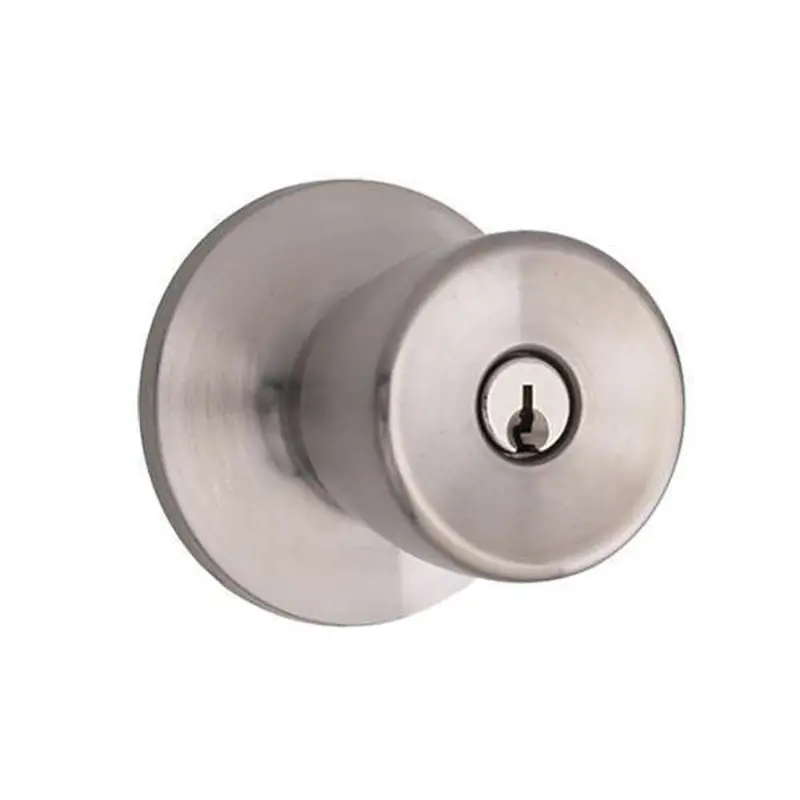 Lane Guardian Entry Hardware Set In Polished Brass 1
