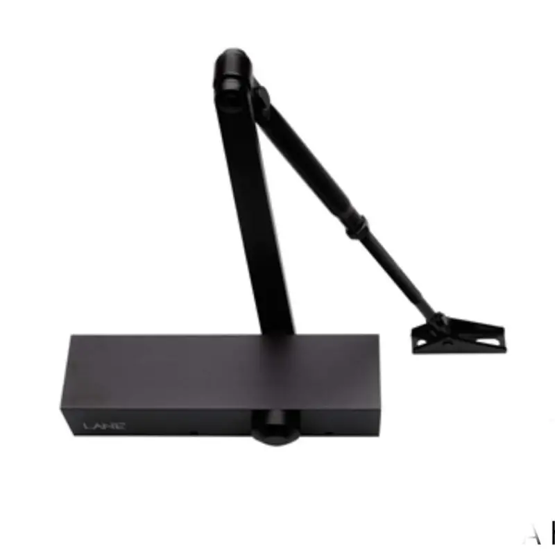 Lane Matte Black Hydraulic Door Closer – 2¾" Adjustable Closing Force 1