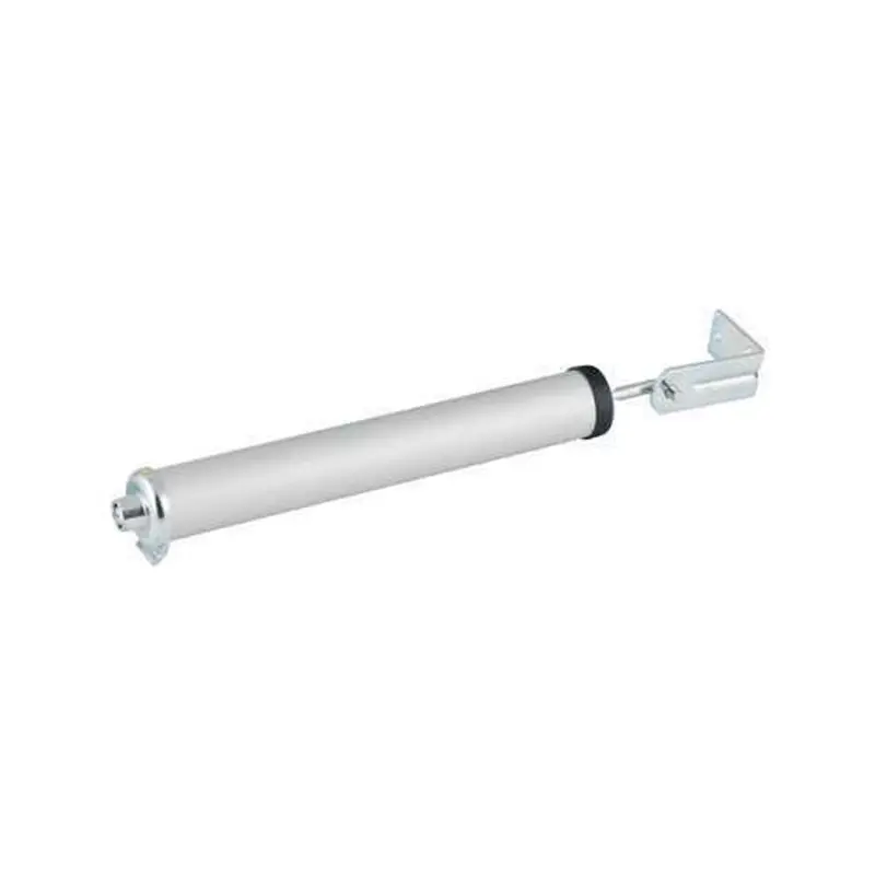 Lane Pneumatic Door Closer – Silver Finish, Adjustable Closing Speed 1