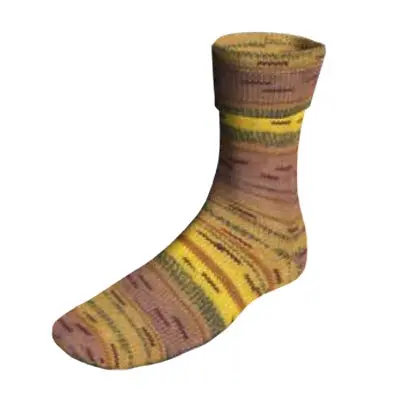 Lang Super Soxx Color 4-Ply – Vibrant Sock Yarn With Reinforced Heel & Toe 1