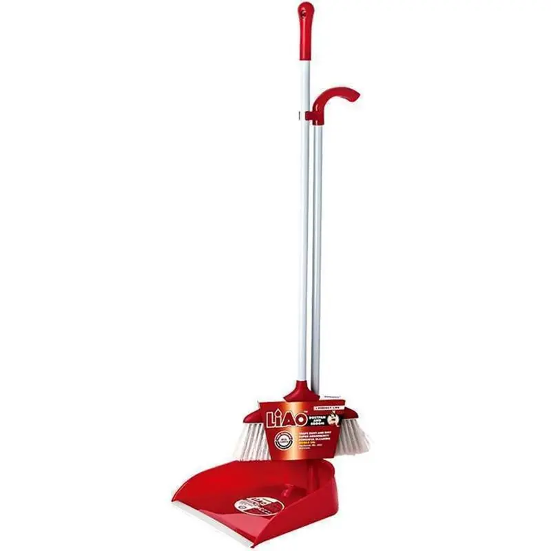 Liao Dual-Piece Long-Handle Dustpan Set – Models C130001 & C130021 1