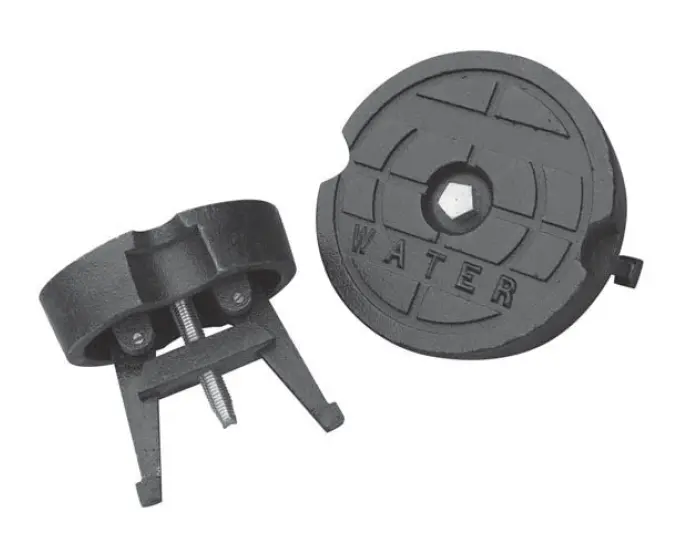 Locking Cast Iron Valve Box Lids – Heavy-Duty Covers For Water Main Valves 1