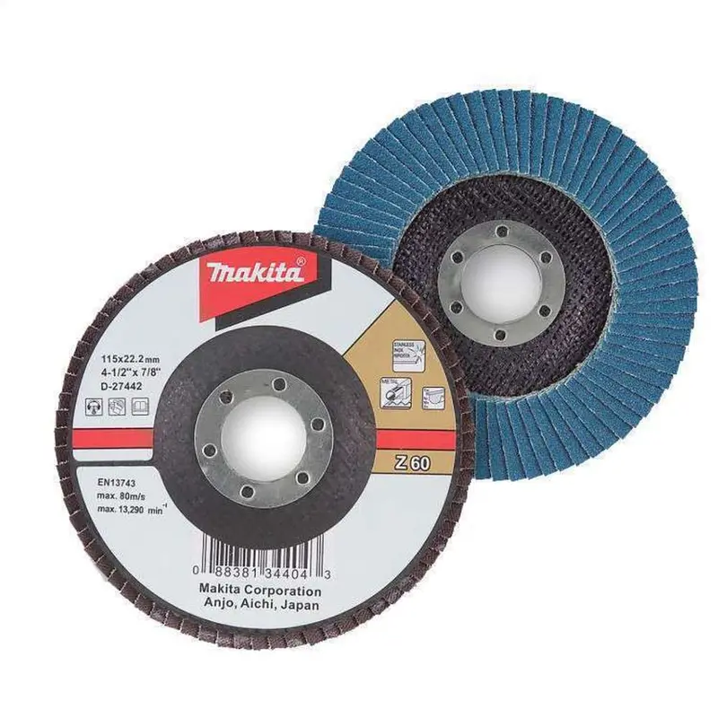Makita 100Mm Flap Disc – 120-Grit For Ferrous Metals 1