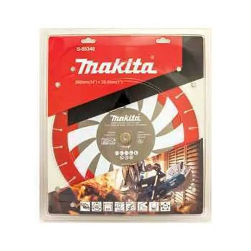Makita 125 Mm Brazed Diamond Rescue Blade – 22 Mm Arbor 1