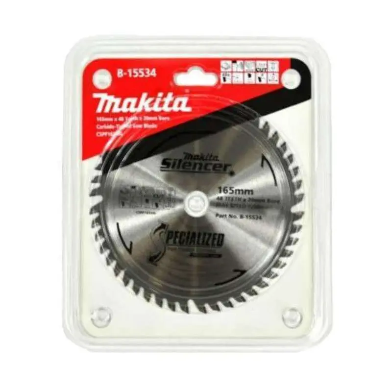 Makita 165 Mm Plunge Cutter Blade – 48-Tooth Carbide-Tipped 1