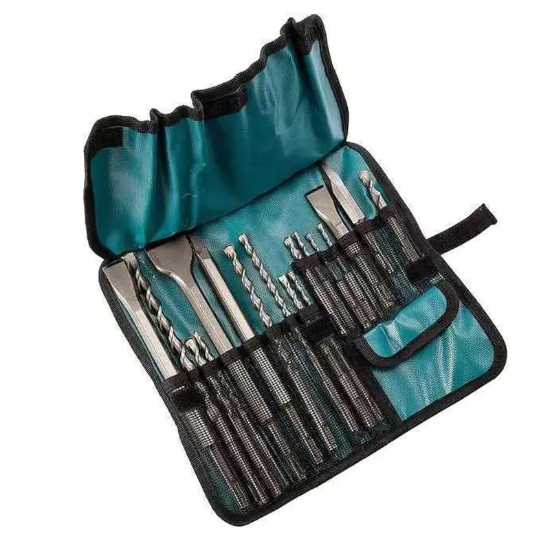 Makita 17-Piece Sds-Plus Rotary Hammer Bit And Chisel Set 1