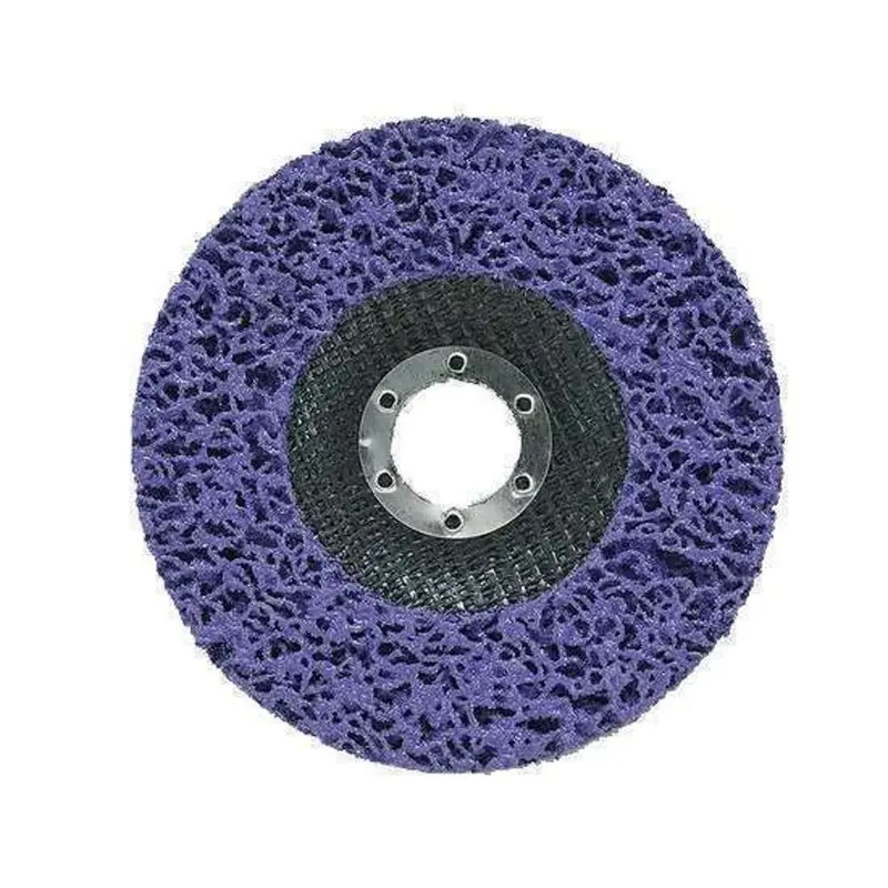 Makita Purple Strip Disc – 100Mm Diameter, 16Mm Fiberglass Reinforced Backing 1
