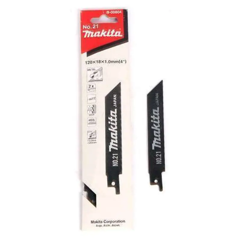 Makita Reciprocating Saw Blade Set – Steel, 5-Piece Pack 1