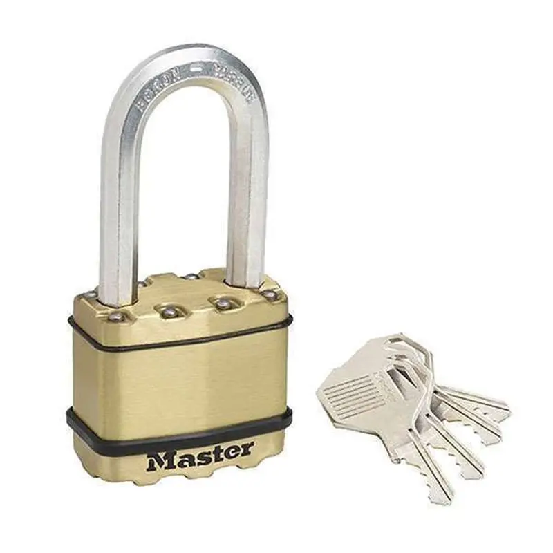 Master 45 Mm (1¾") Padlock – 4-Pack Keyed-Alike Security Locks With Solid Brass Cylinder 1