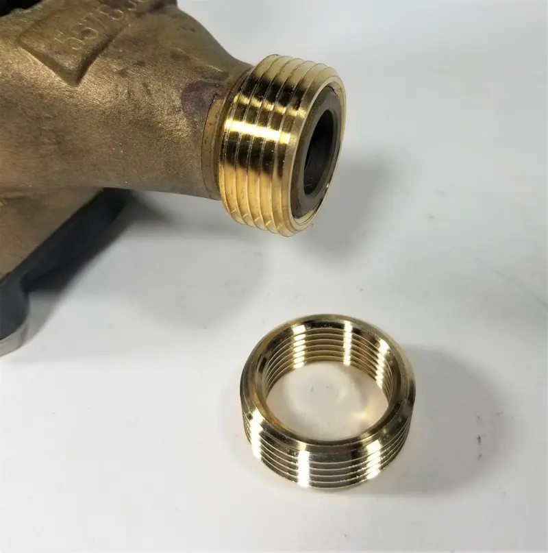Meter Thread Adapter Bushing Kit – Converts 5/8" × 1/2" Meters To 3/4" Threaded Connections (A12) 1