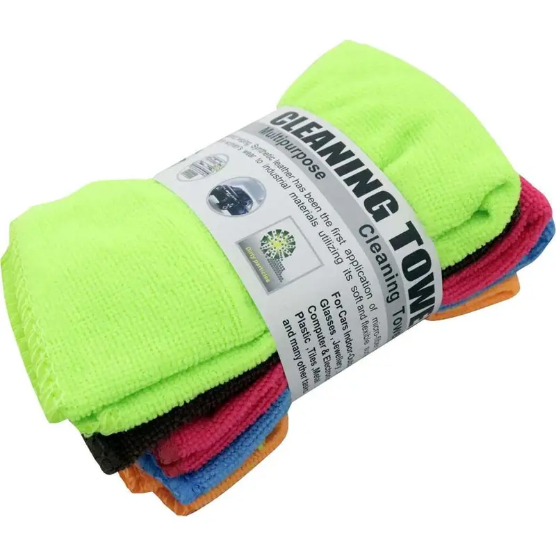 Microfiber Cleaning Cloths – Set Of 5 1