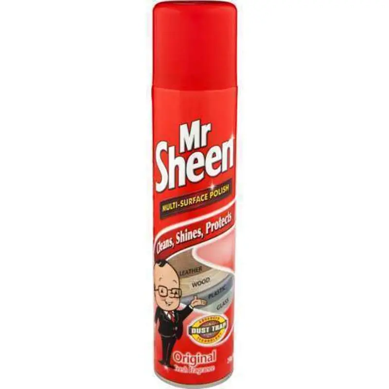 Mr Sheen Aero Spray Polish – 250G Quick-Dry Furniture Shine Enhancer 1