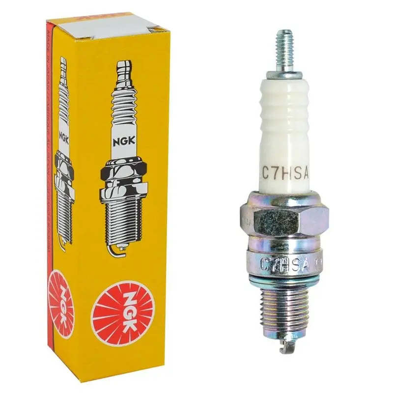 Ngk C7Hsa Spark Plug (Part #4629) For 50Cc, 110Cc, 125Cc & 150Cc Engines 1
