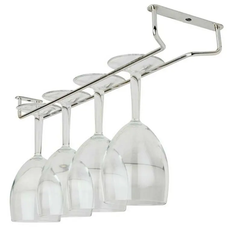 Nova Single Glass Holder – 450 × 107 × 65 Mm (Silver) 1