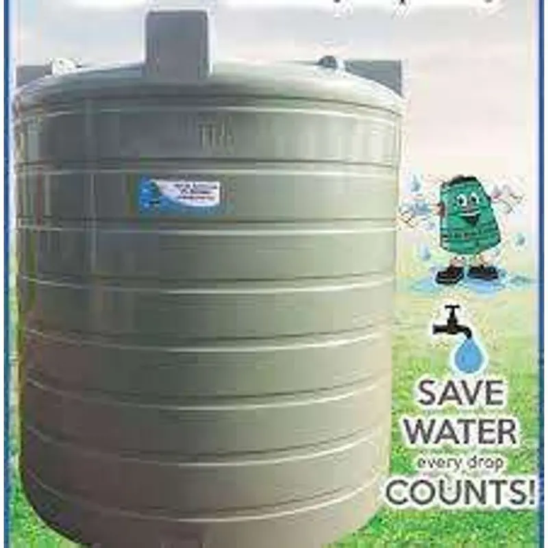 Np Roto 3200L Industrial Water Storage Tank – 1500Mm H × 1840Mm D, 60Kg 1