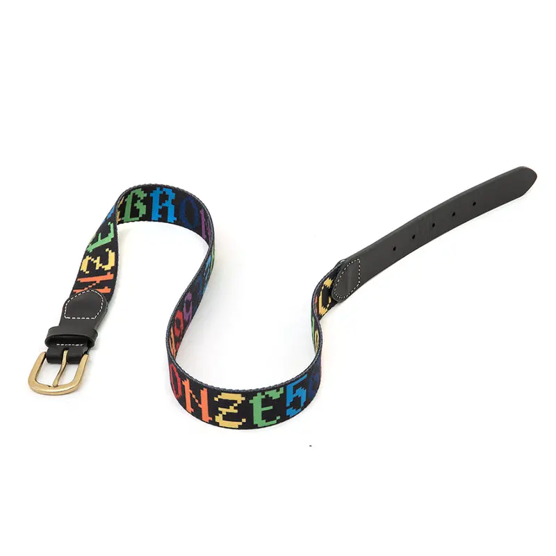 Old E Black Elastic Belt – Size S 1
