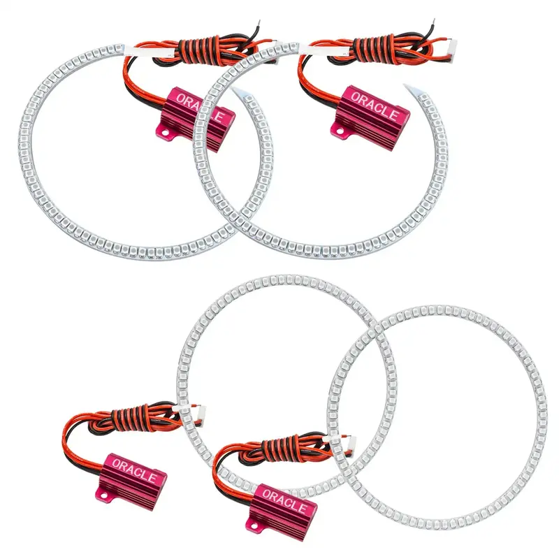Oracle Lighting 2555-001 Led Halo Ring Emitter Kit For Headlight Customization 1