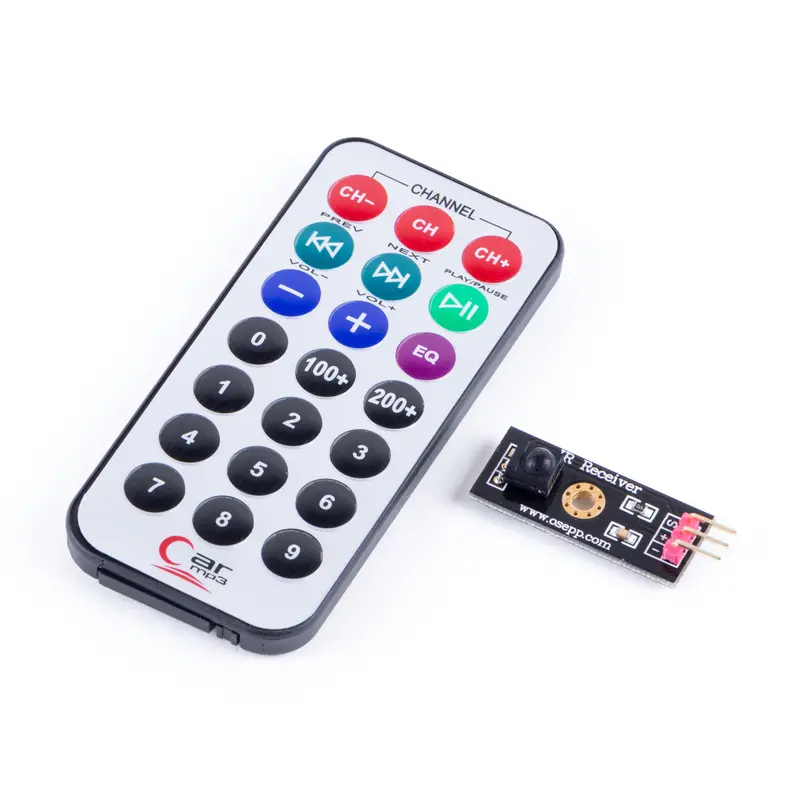 Osepp Ir Receiver Module With Remote Control – Ir Communication Kit For Arduino 1