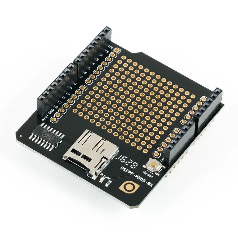 Osepp Microsd Card Shield – Expandable Data Logging For Arduino Boards 1