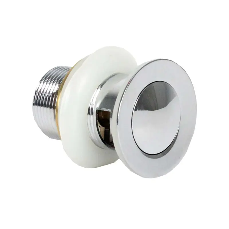 Pakai 32Mm Pvc Push-Up Basin Waste Kit – Chrome-Finished Drain Assembly 1