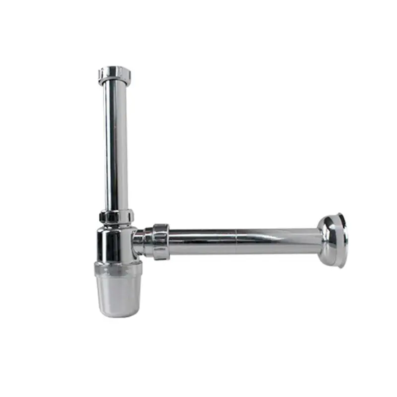 Pakai Chrome-Plated Deluxe Bottle Trap – 300 × 150 × 32Mm 1