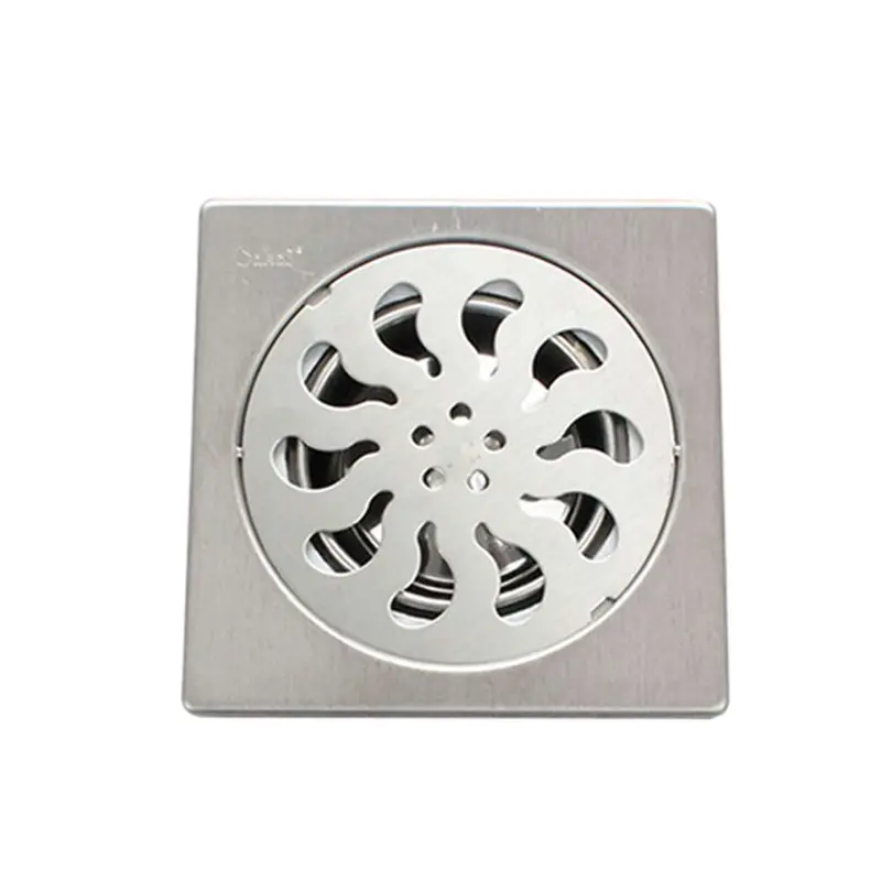 Pakai Stainless Steel Square Floor Grating With Insect-Resistant Trap – 100Mm 1