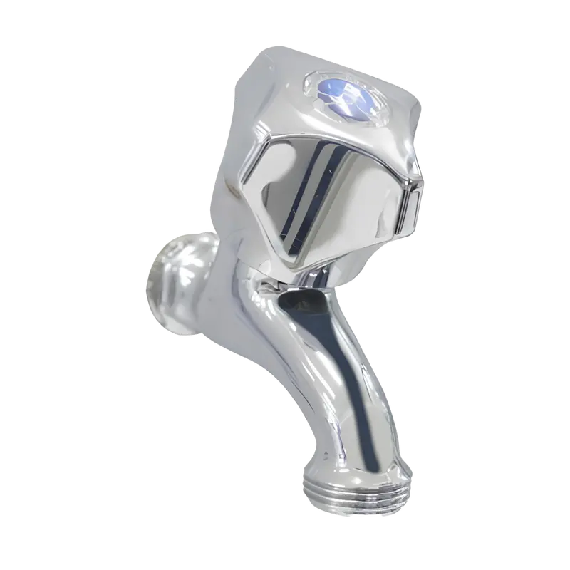 Penguin Regent Dual-Outlet Hose Bib – 1/2" Inlet, 3/4" Outlet, Chrome Finish 1