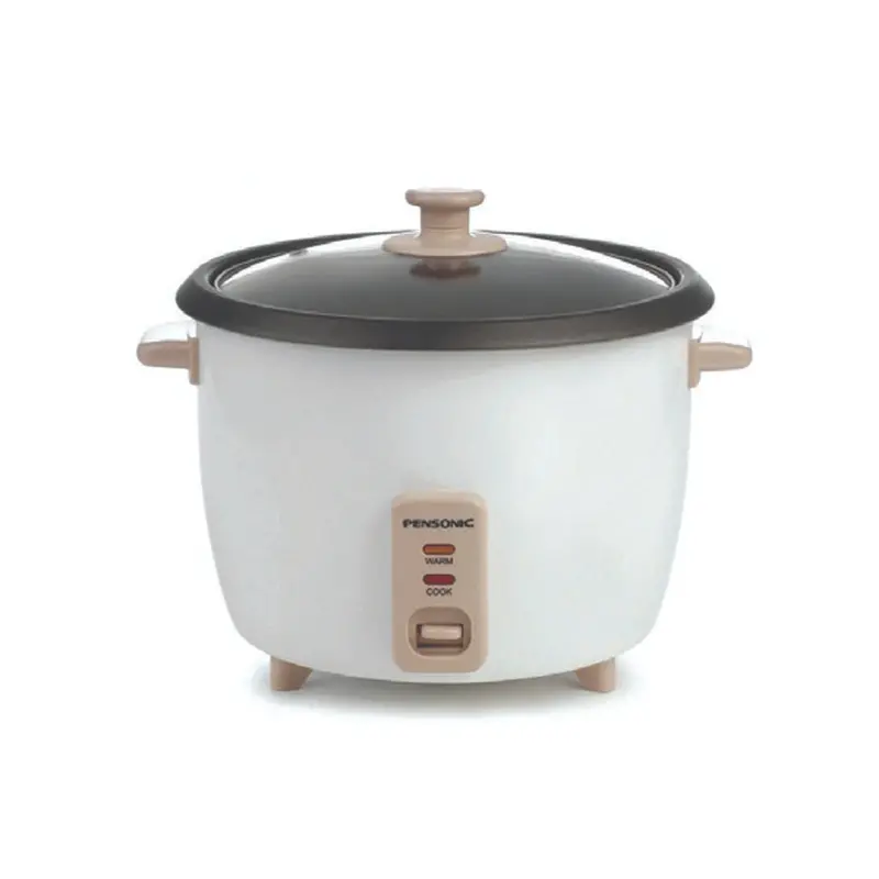 Pensonic 10-Cup Rice Cooker – Compact White Model 1