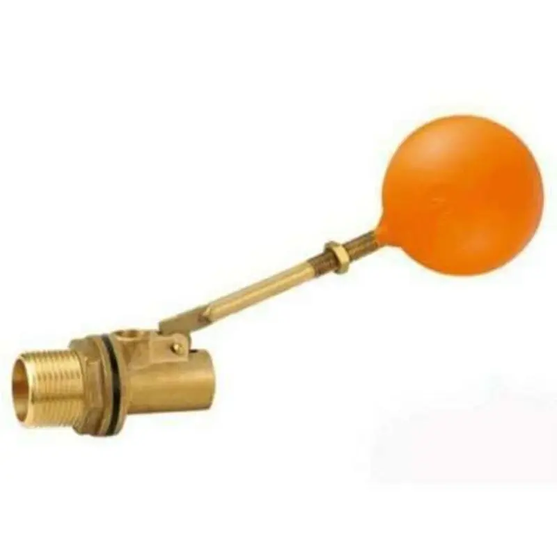 Pex Moh Brass Float Valve – 2 Inch With Orange Ball Float 1
