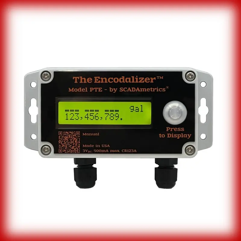 Pte Pulse Encodalizer™ – Water Meter Pulse-To-Encoder Converter With Display 1