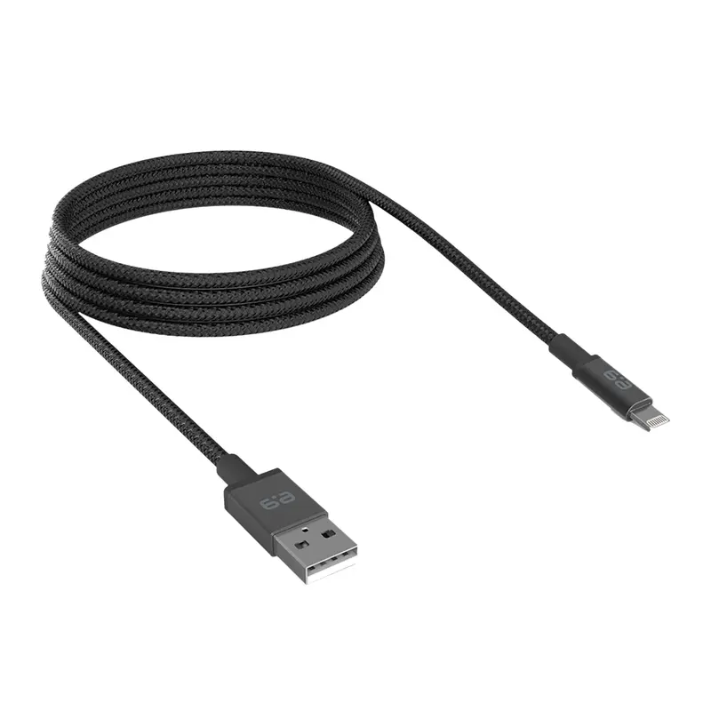 Puregear 10-Foot Braided Lightning To Usb-A Cable – Fast Charging & Sync 1
