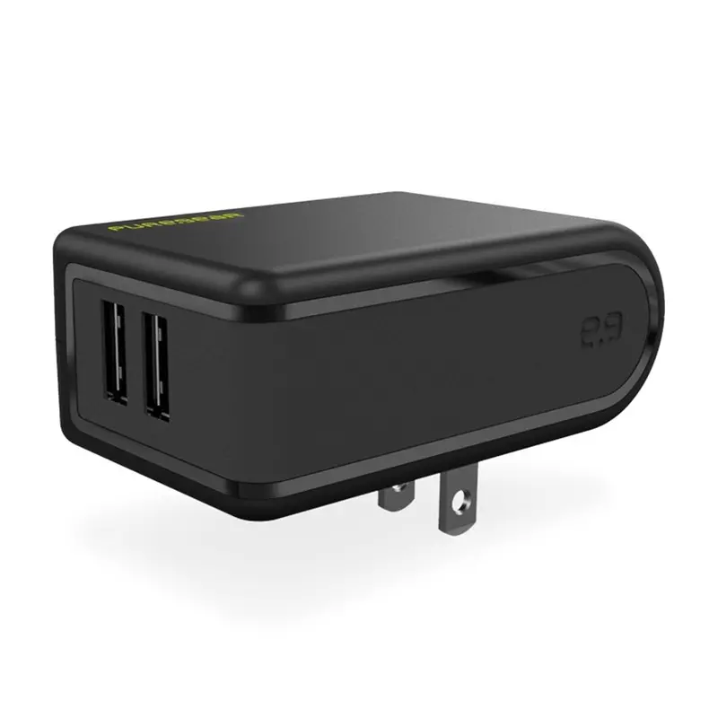 Puregear 2-Port 5V/4.8A Wall Charger – Compact Dual Usb Ac Adapter 1