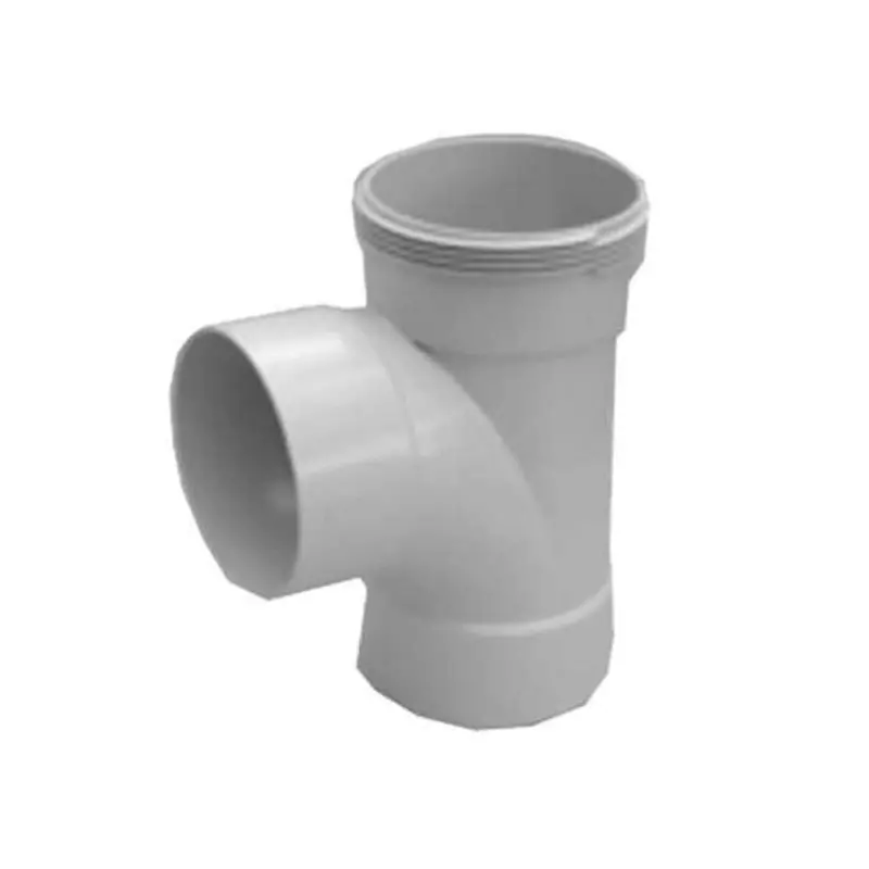 Pvc Waste Plain Y-Junction – 80Mm Branch, 45° Angle 1